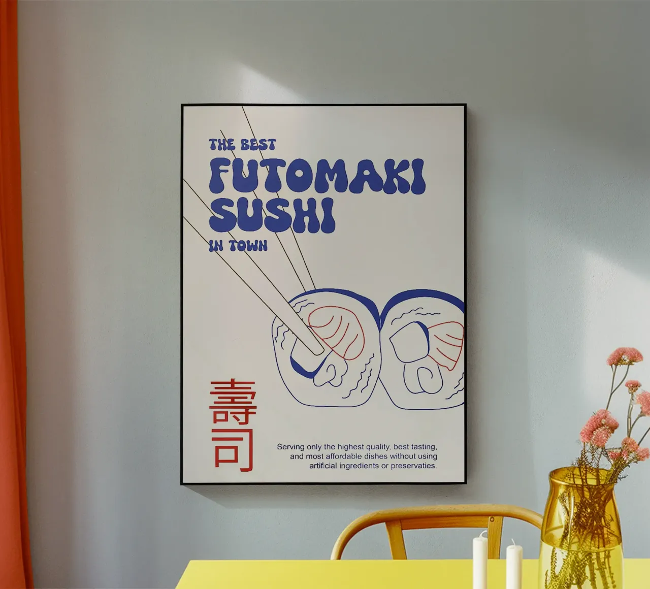 Sushi Please acrylic glass by Attaboy Dsgn