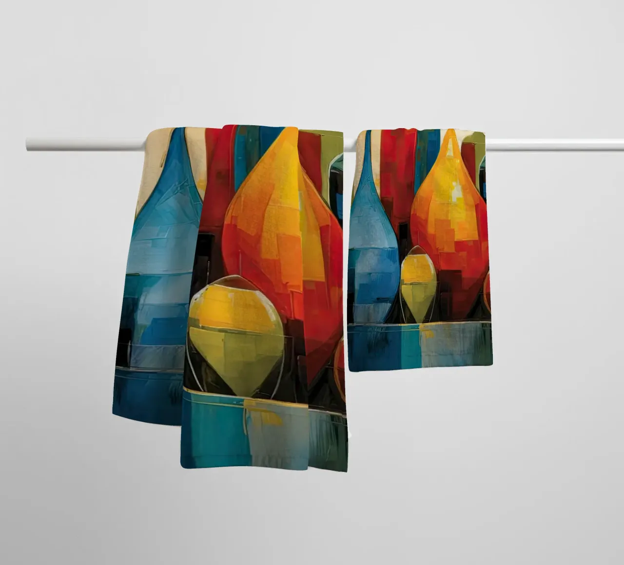 Astratto di Flessen asciugamano da bagno da Imagine