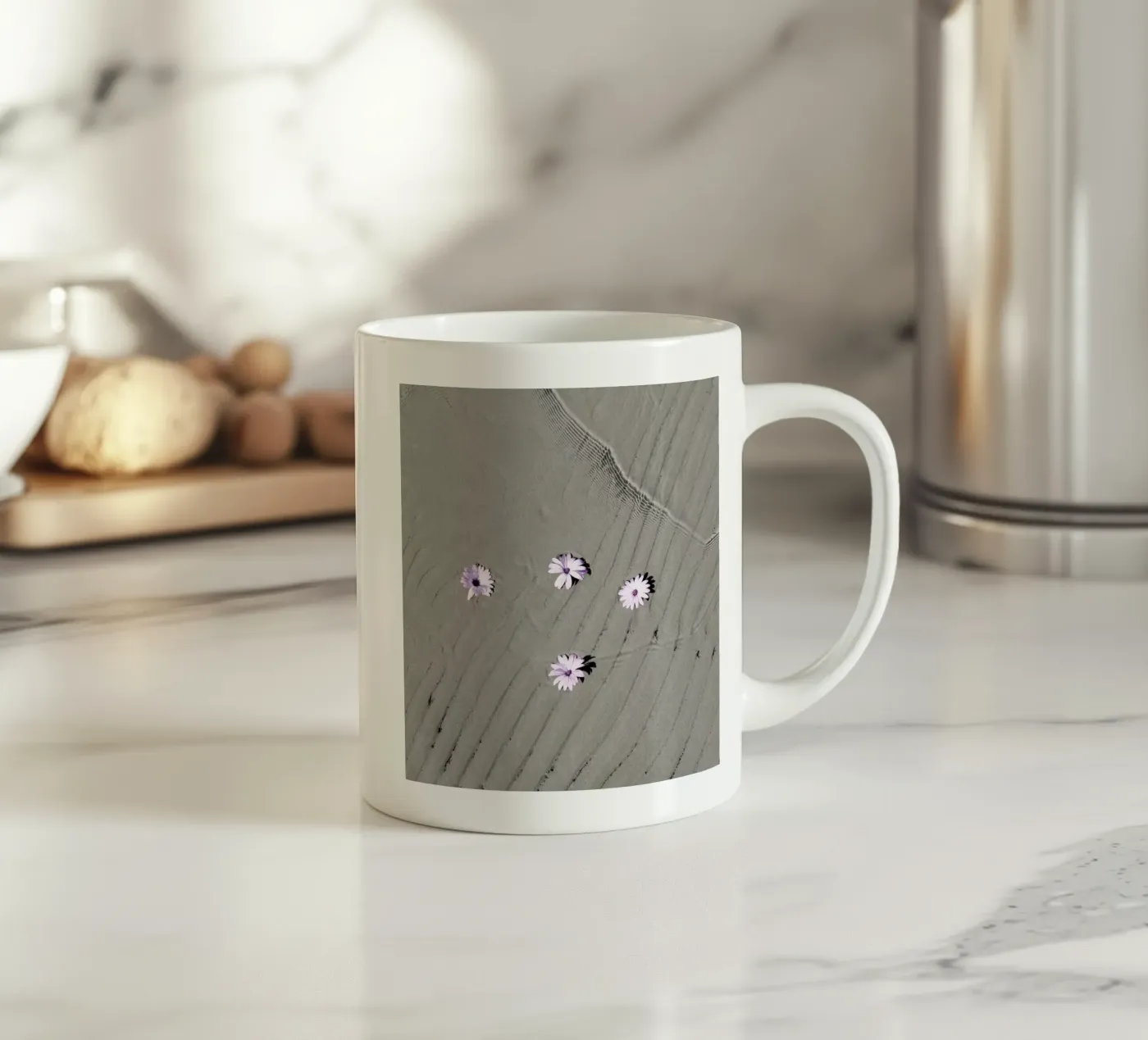 Daisies tazza in ceramica da George Griefy