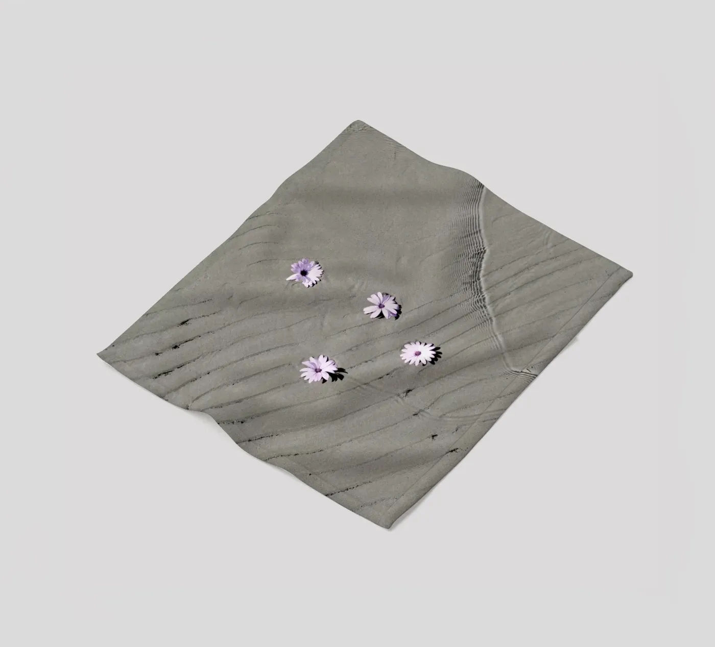 Daisies Fleecedecke von George Griefy
