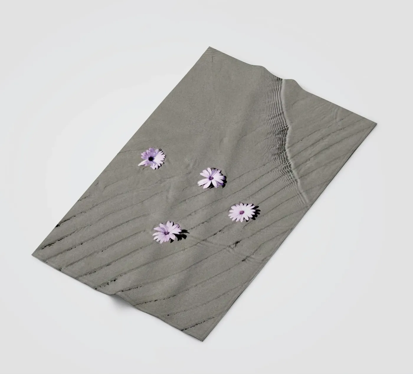 Daisies Fleecedecke von George Griefy