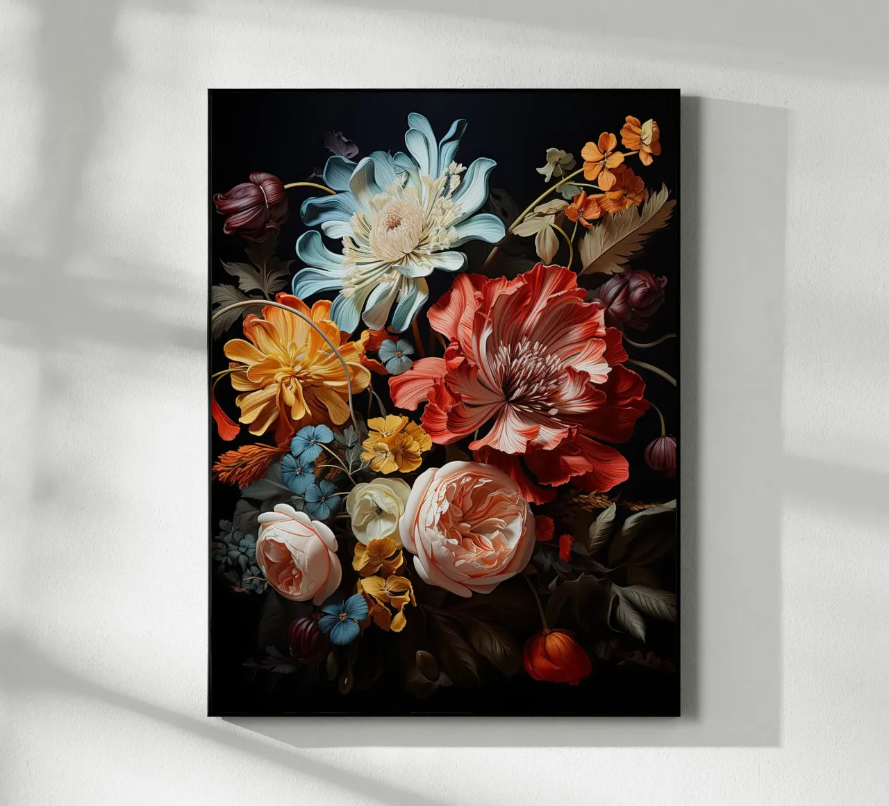 Natura morta di fiori plexiglass da Imagine