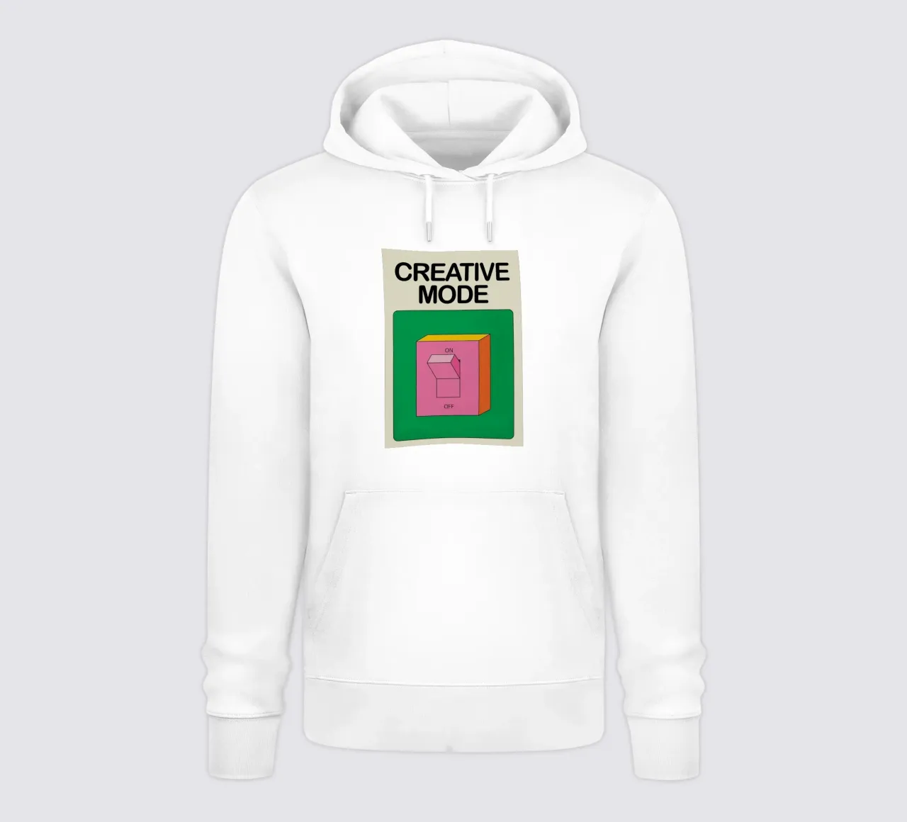 Modalità creativa felpa con cappuccio da Attaboy Dsgn