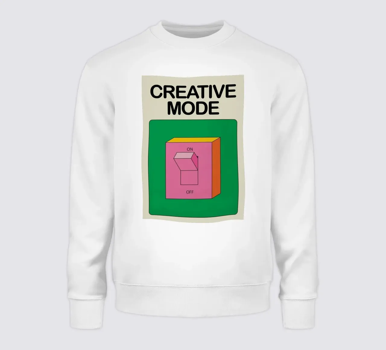 Modalità creativa felpa da Attaboy Dsgn