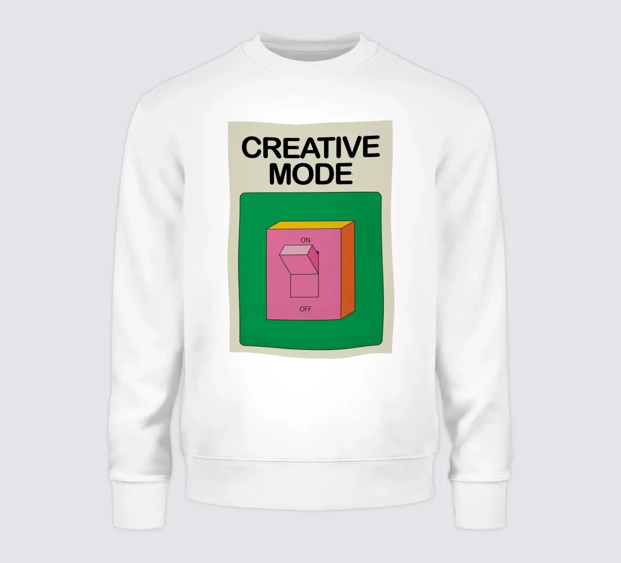 Modalità creativa felpa da Attaboy Dsgn