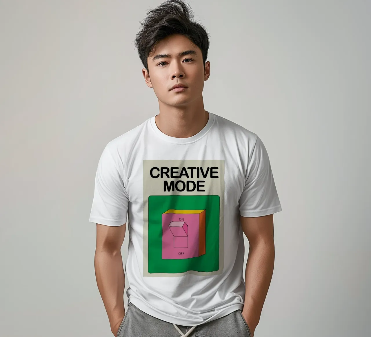 Modalità creativa t-shirt da Attaboy Dsgn