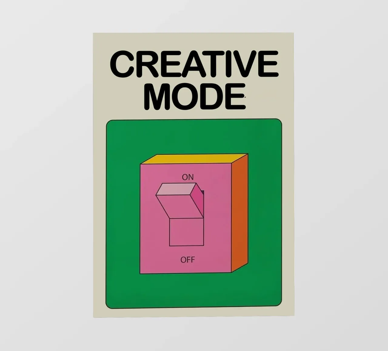 Creatieve modus fotobehang van Attaboy Dsgn