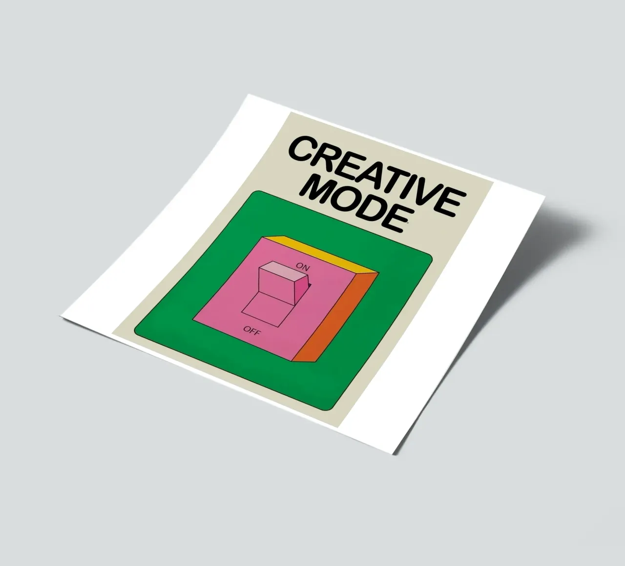 Creative Mode sticker sheet by Attaboy Dsgn