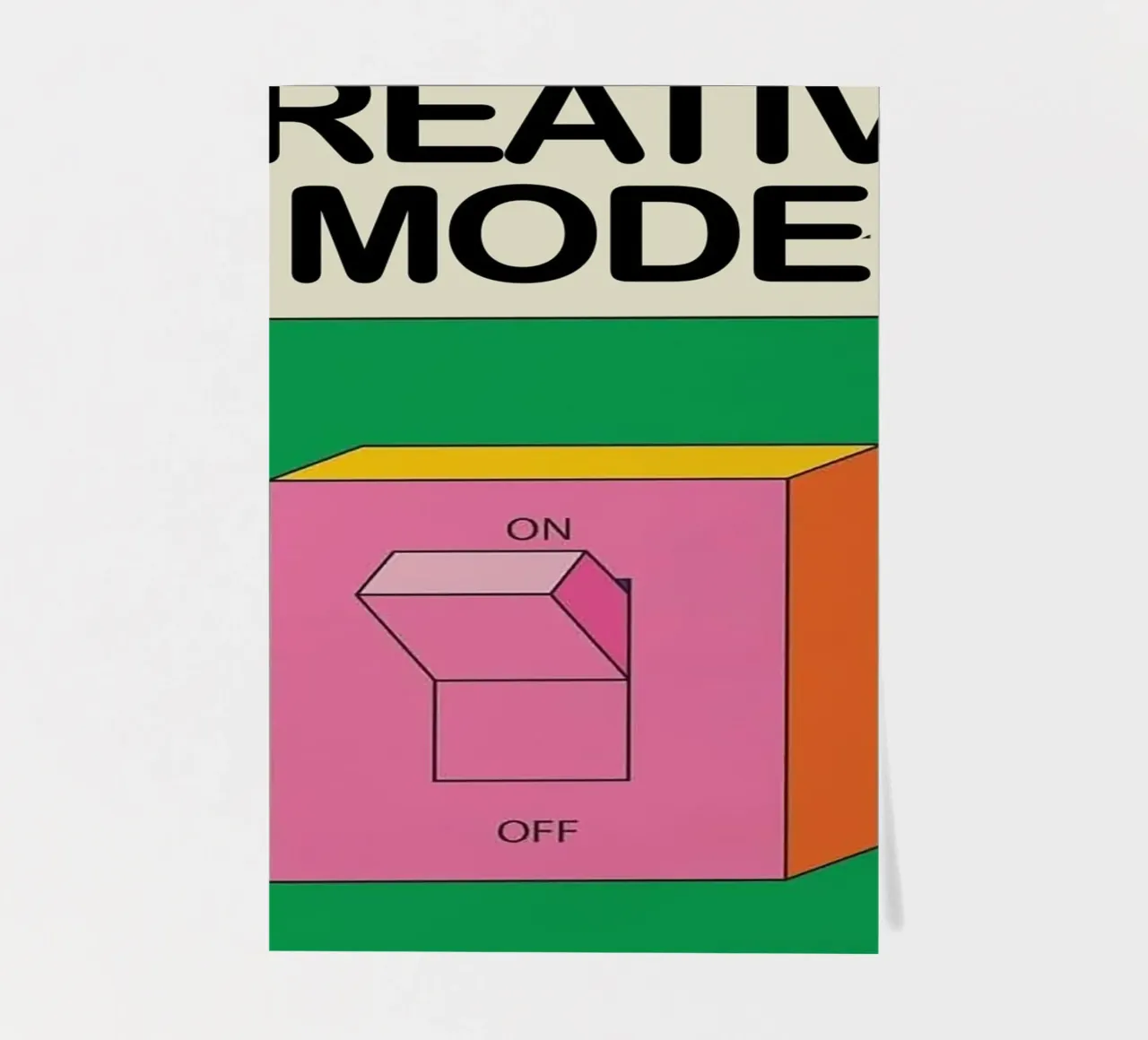 Creative Mode sticker sheet by Attaboy Dsgn