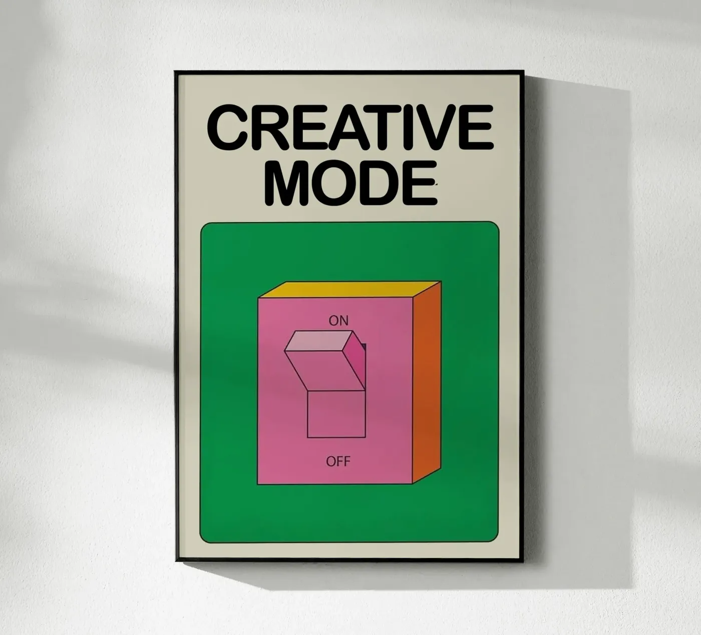 Creative Mode acrylic glass by Attaboy Dsgn