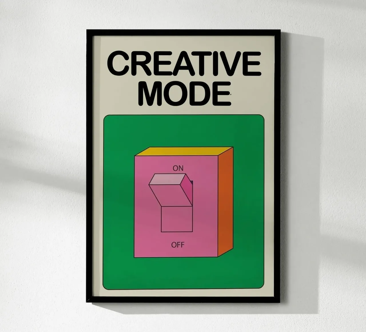 Creative Mode poster by Attaboy Dsgn