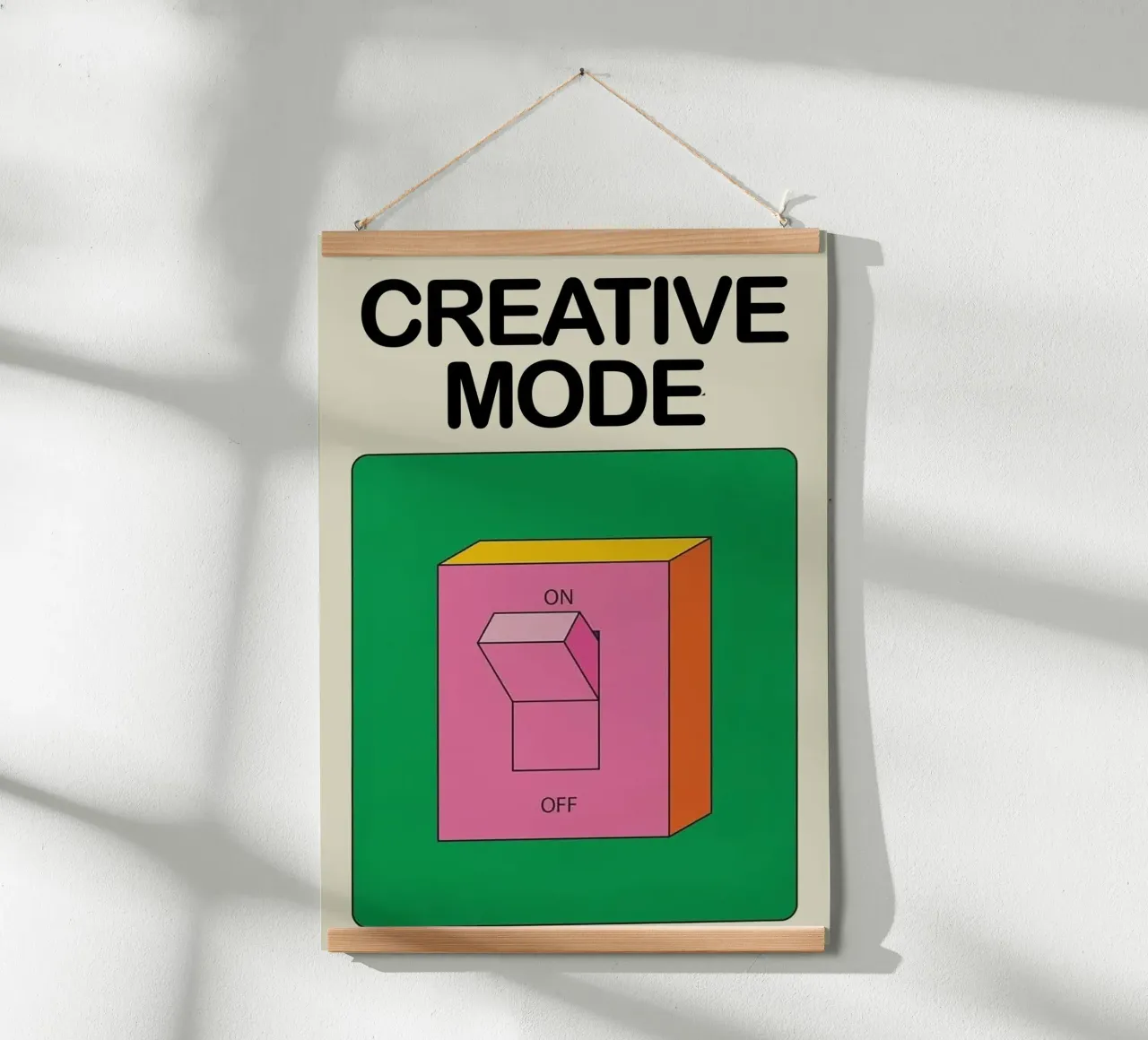 Creative Mode poster by Attaboy Dsgn