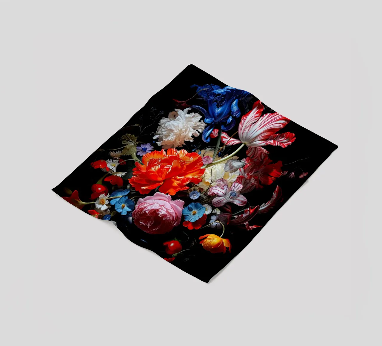 Flowers still life fleece blanket by Imagine