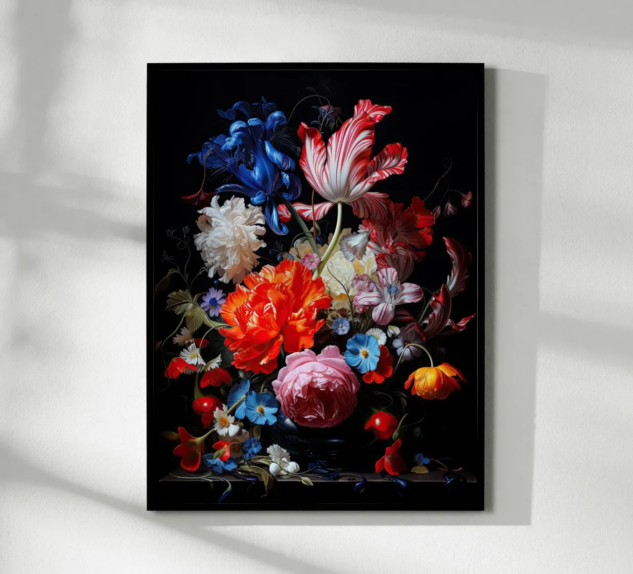 Natura morta di fiori carta hahnemühle da Imagine