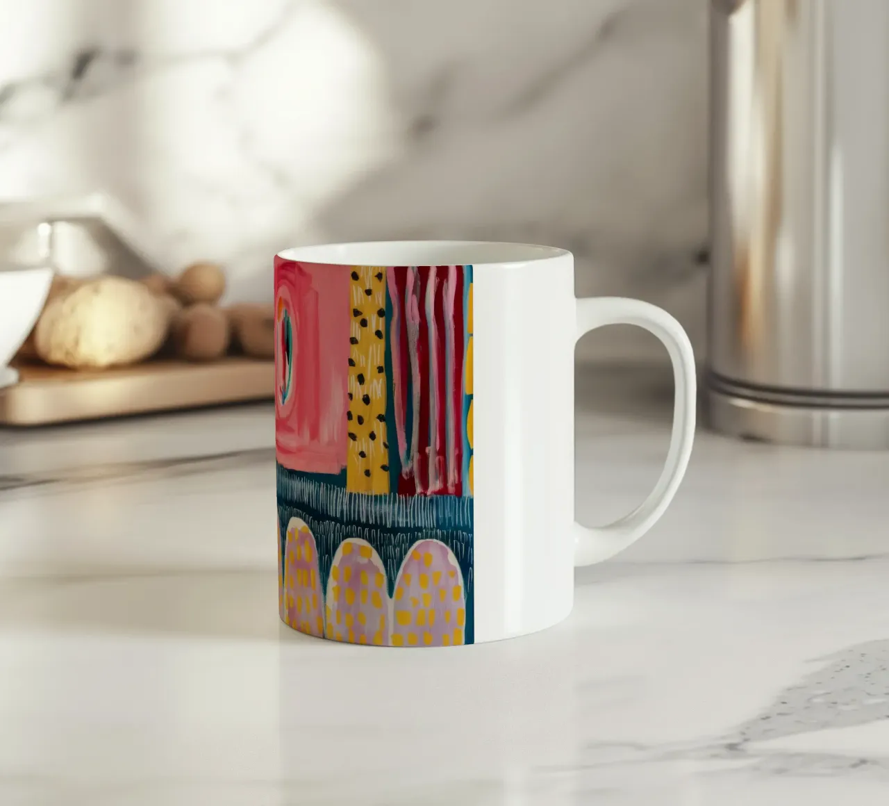 Giubileo del fiore di corallo tazza in ceramica da Sublime Layers