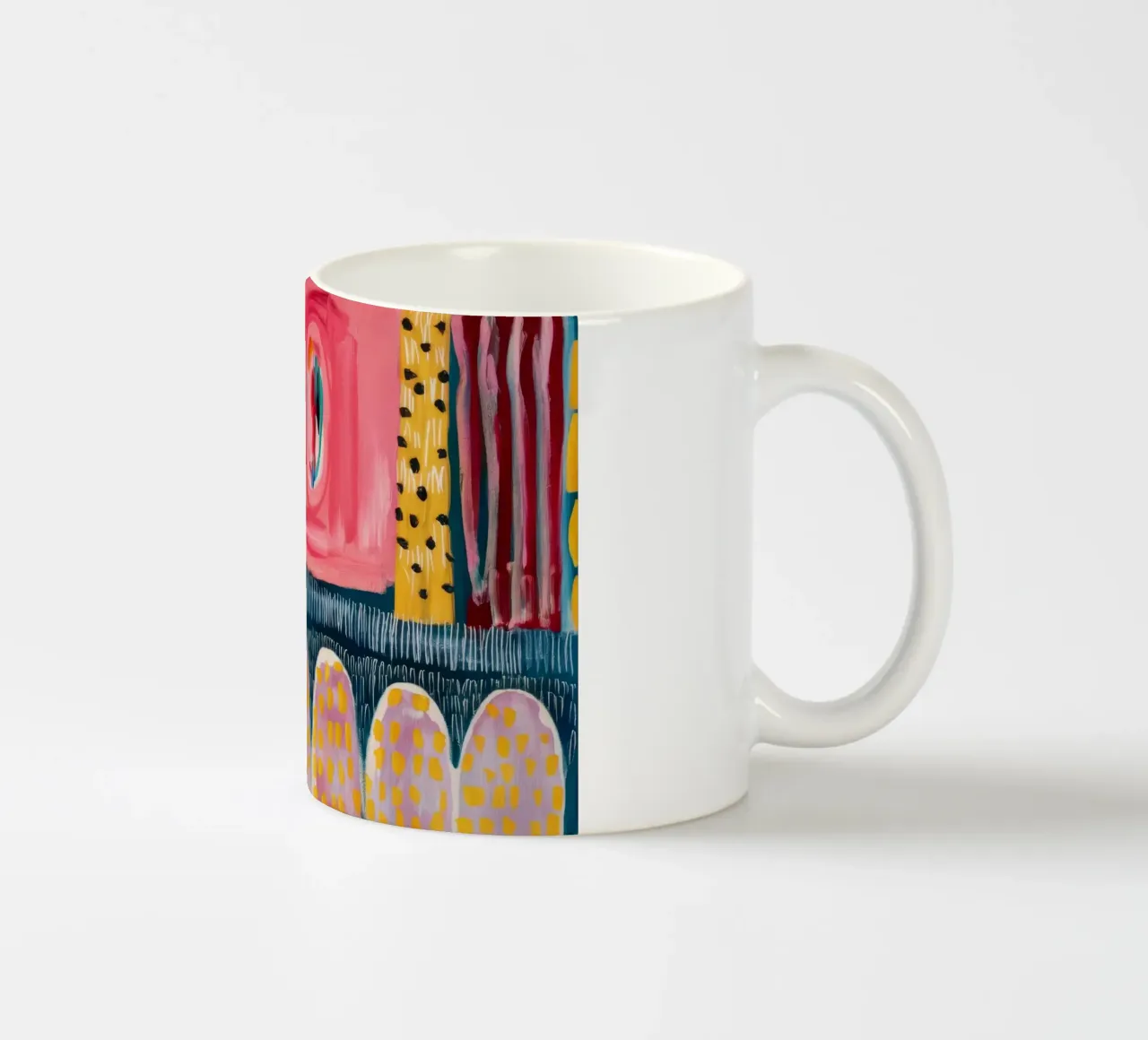 Giubileo del fiore di corallo tazza in ceramica da Sublime Layers