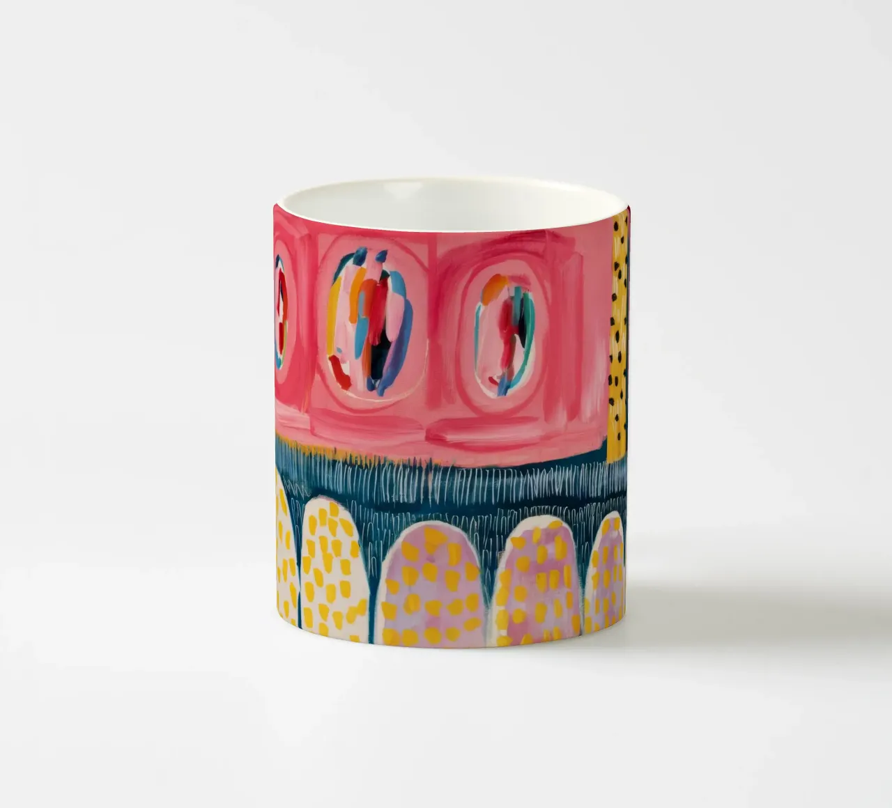 Giubileo del fiore di corallo tazza in ceramica da Sublime Layers