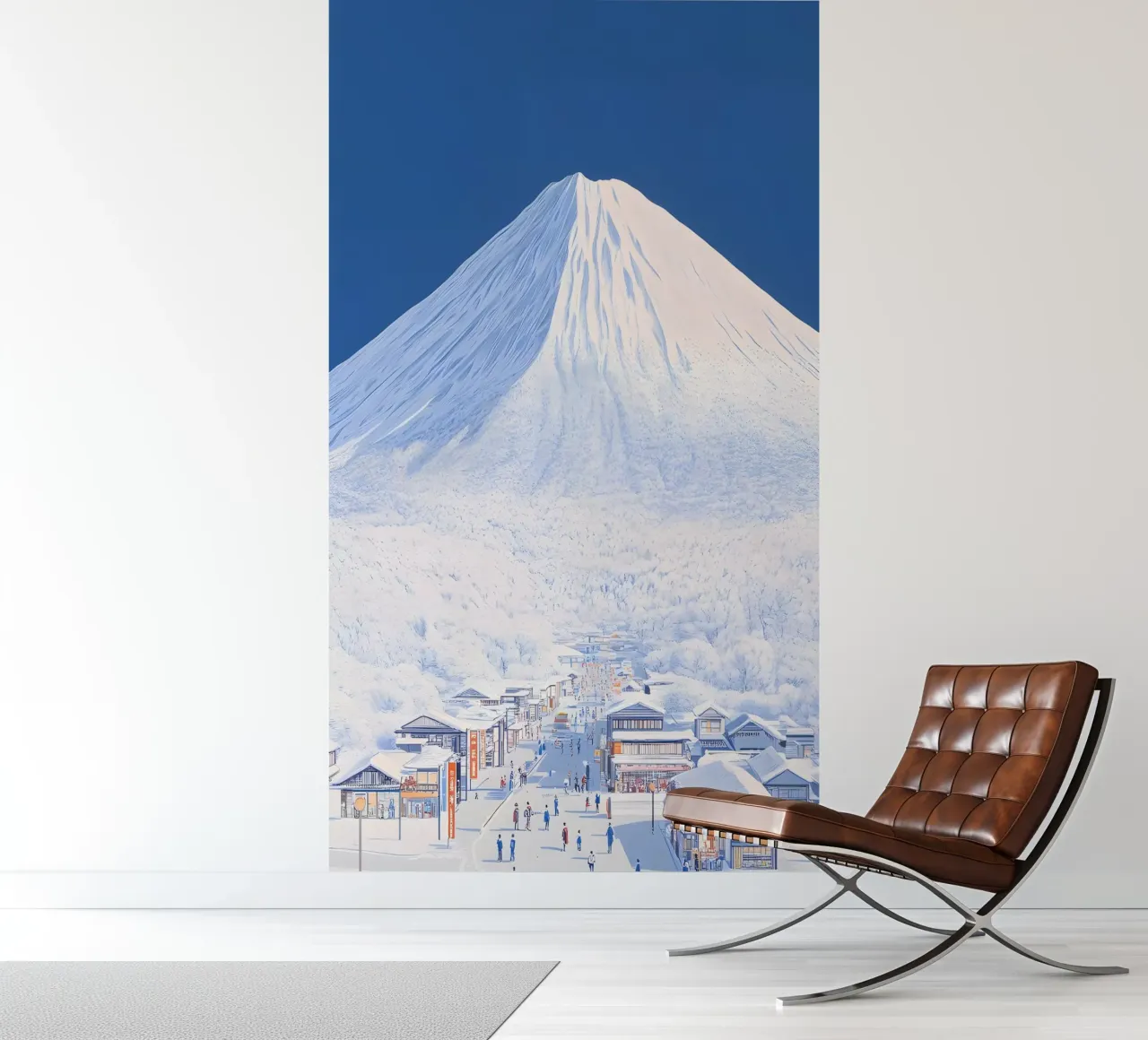 Snowy Mount Fuji photo wallpaper by Attaboy Dsgn