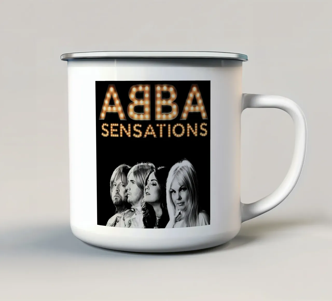 ABBA Melodie nel tempo tazza in smalto da buky