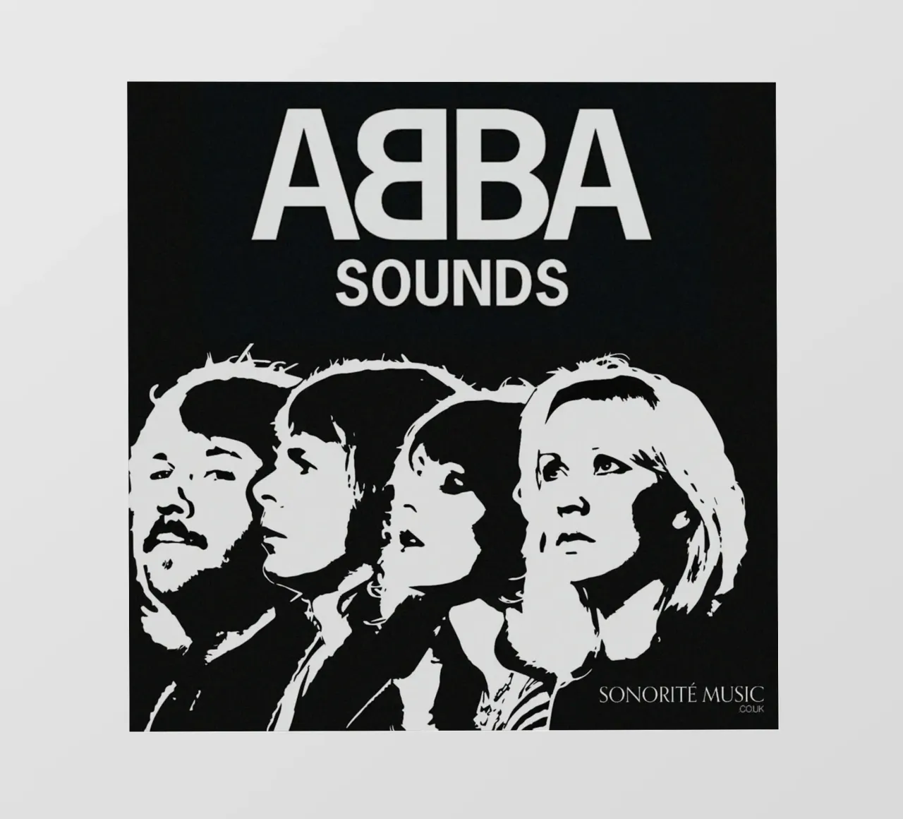 Le voci d'oro degli ABBA pellicola backlit da buky