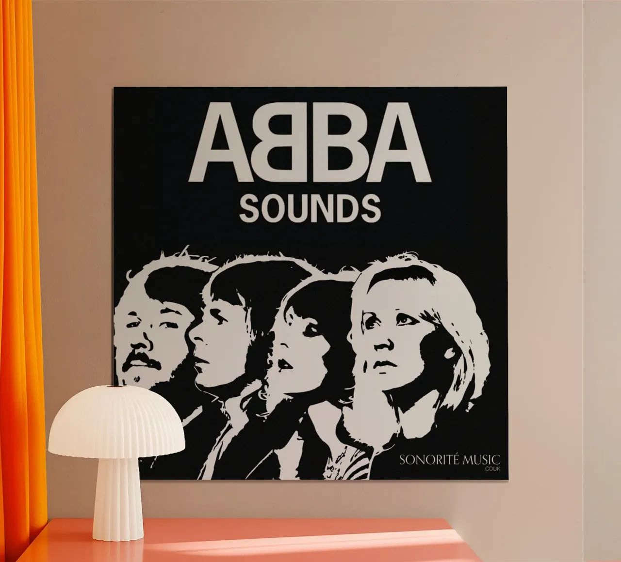 The Golden Voices of ABBA poster with plastic frame by buky