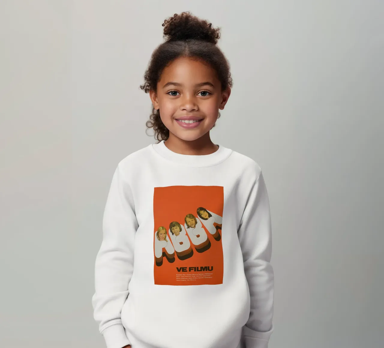 Discoteca eterna con gli ABBA felpa bambino da buky