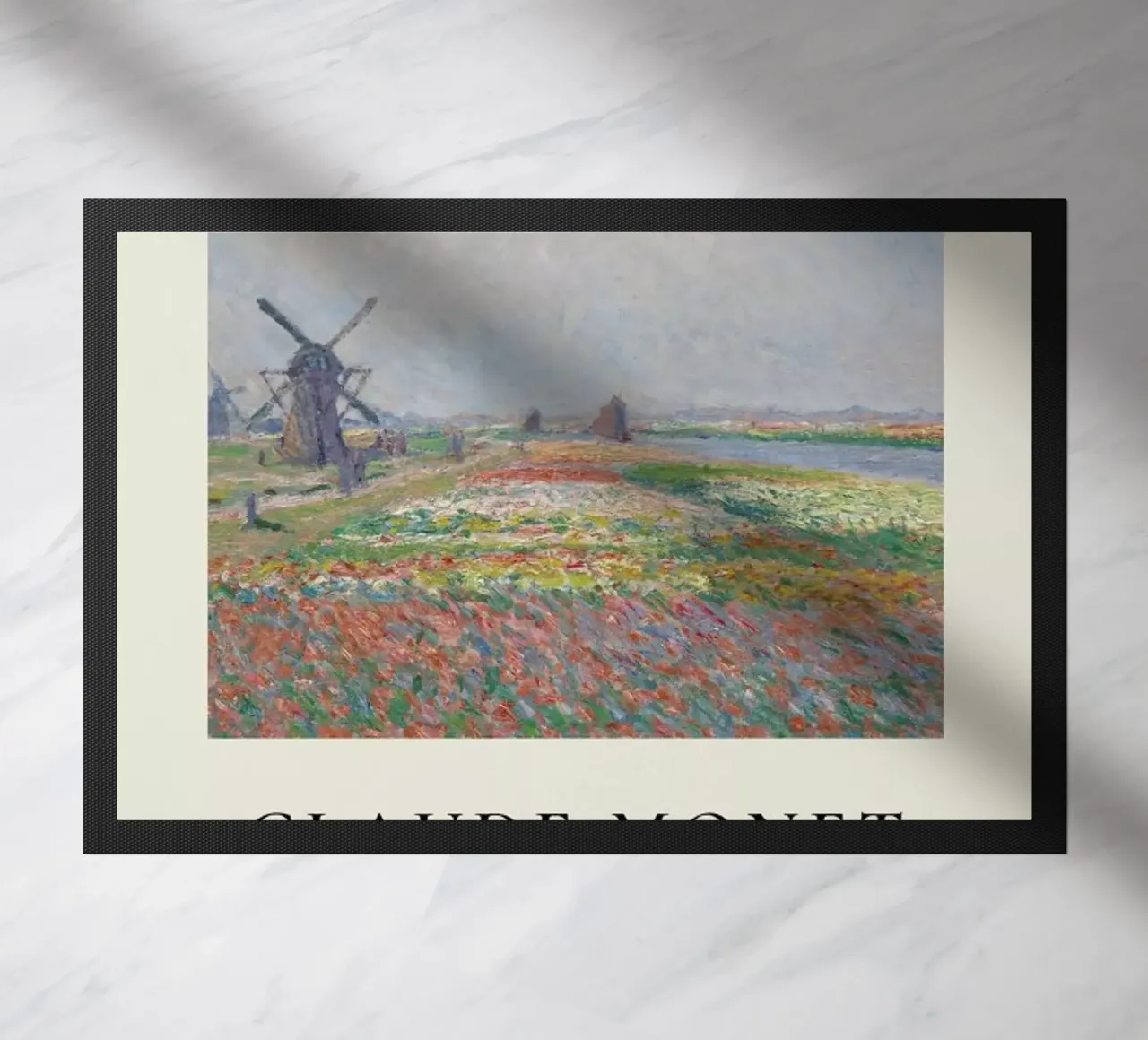 Monet - Tulip Fields near The Hague zerbino da ARTOTHEK