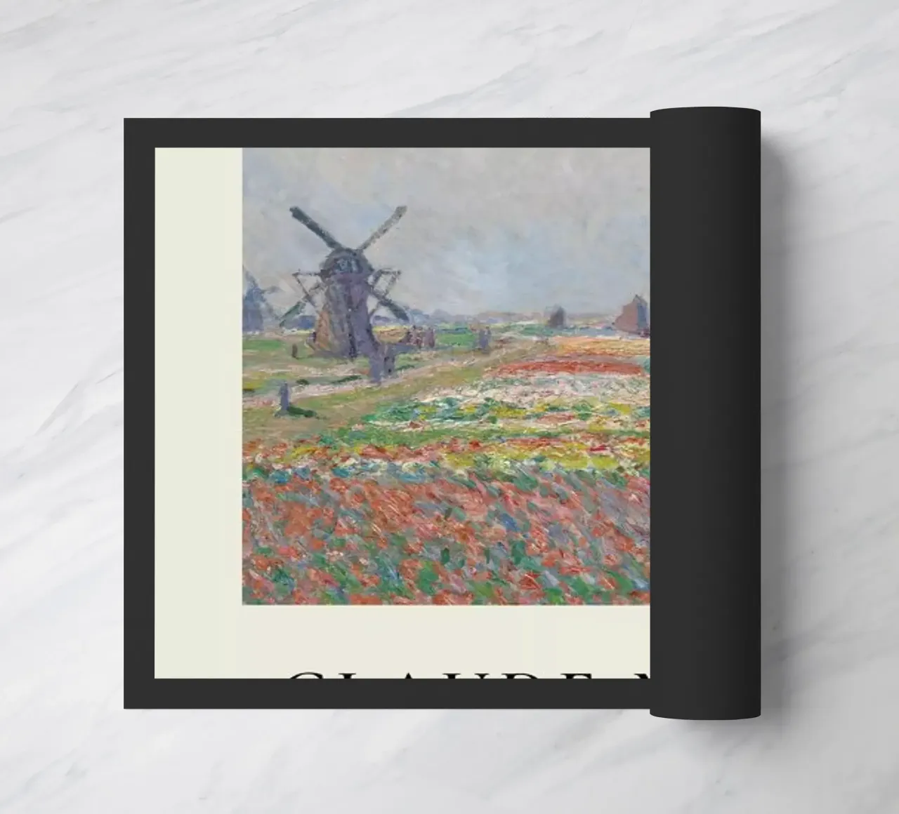 Monet - Tulip Fields near The Hague zerbino da ARTOTHEK