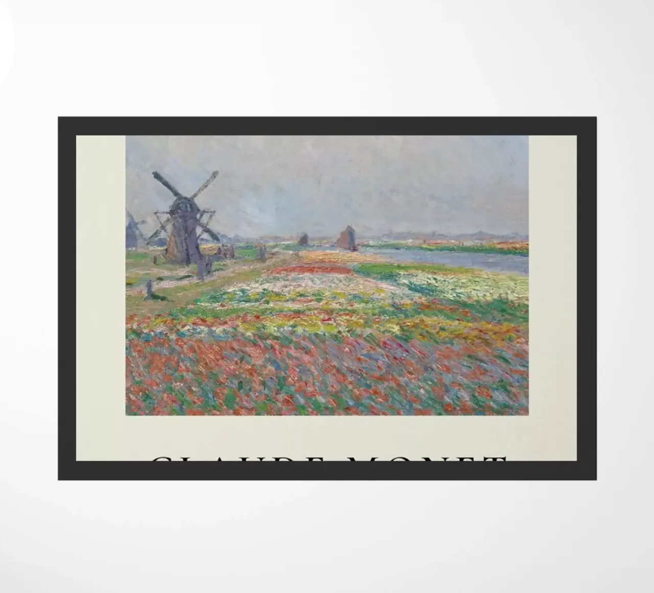 Monet - Tulip Fields near The Hague zerbino da ARTOTHEK