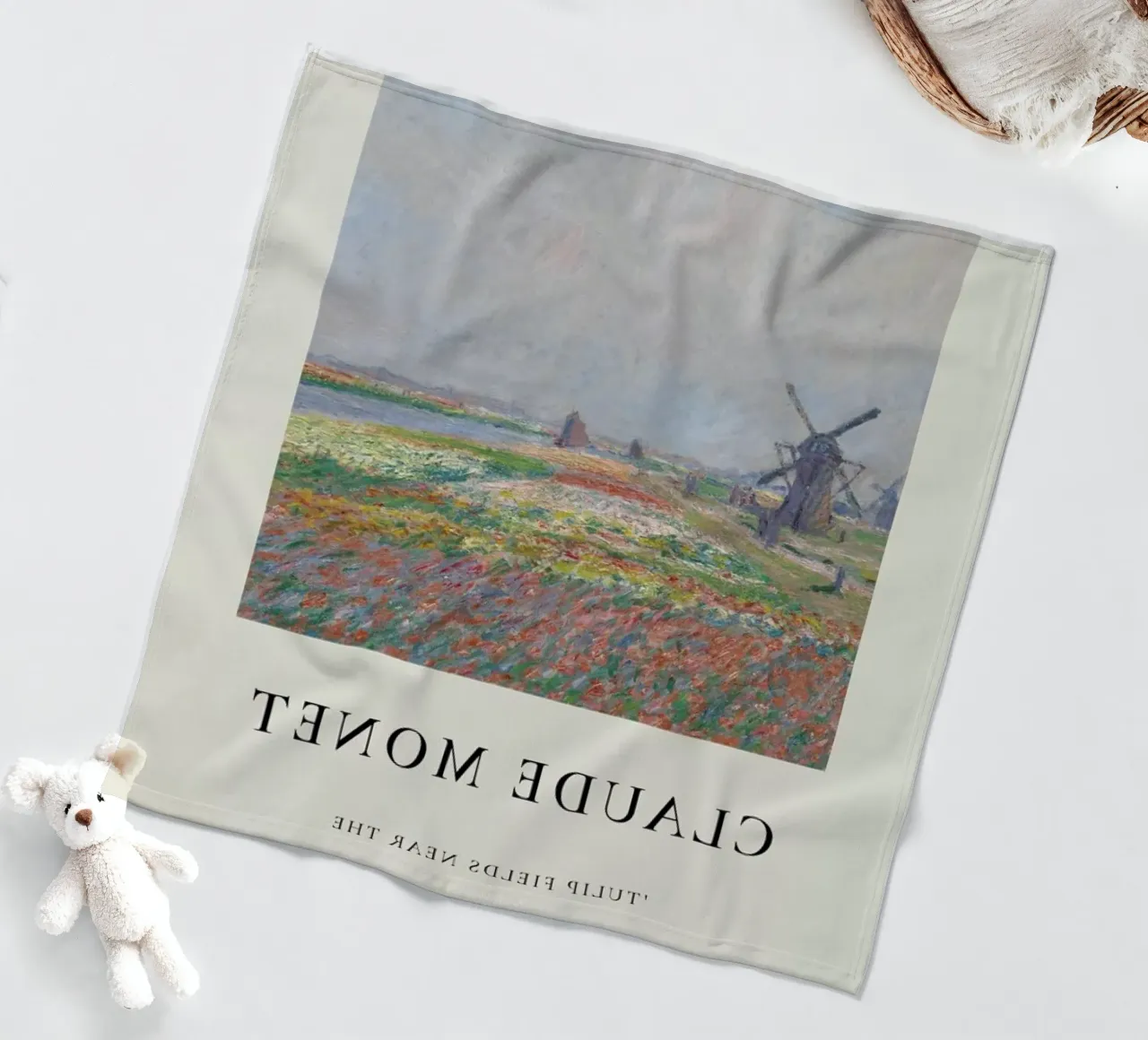 Monet - Tulip Fields near The Hague coperta in pile da ARTOTHEK