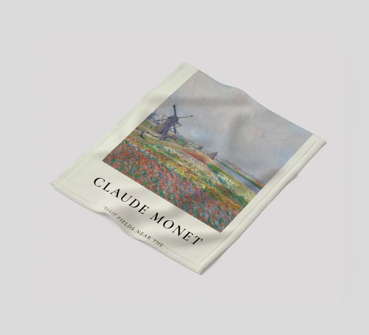 Monet - Tulip Fields near The Hague coperta in pile da ARTOTHEK