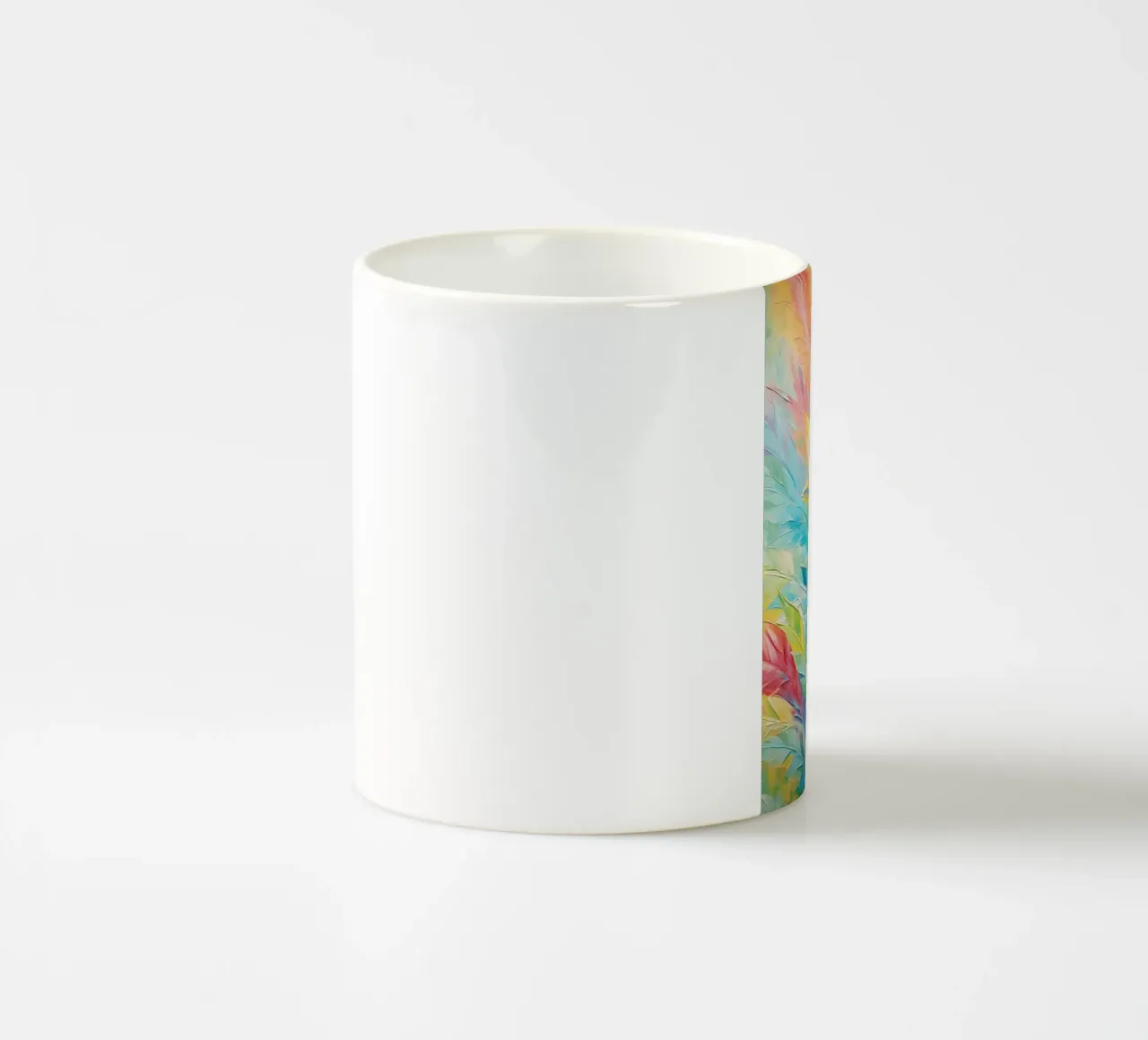 Foglie di giungla colorate tazza in ceramica da Imagine