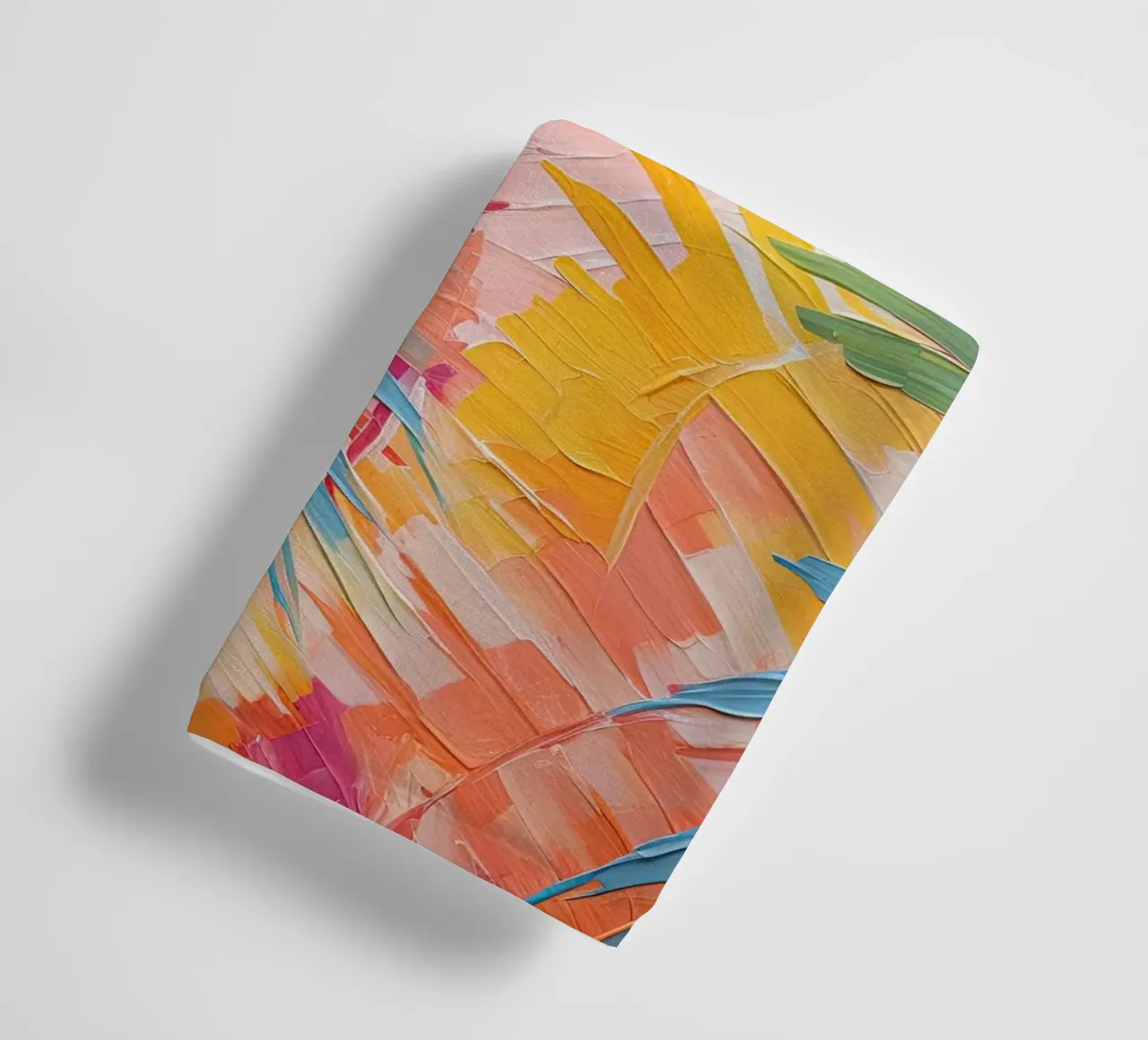 Foglie di giungla colorate asciugamano da bagno da Imagine