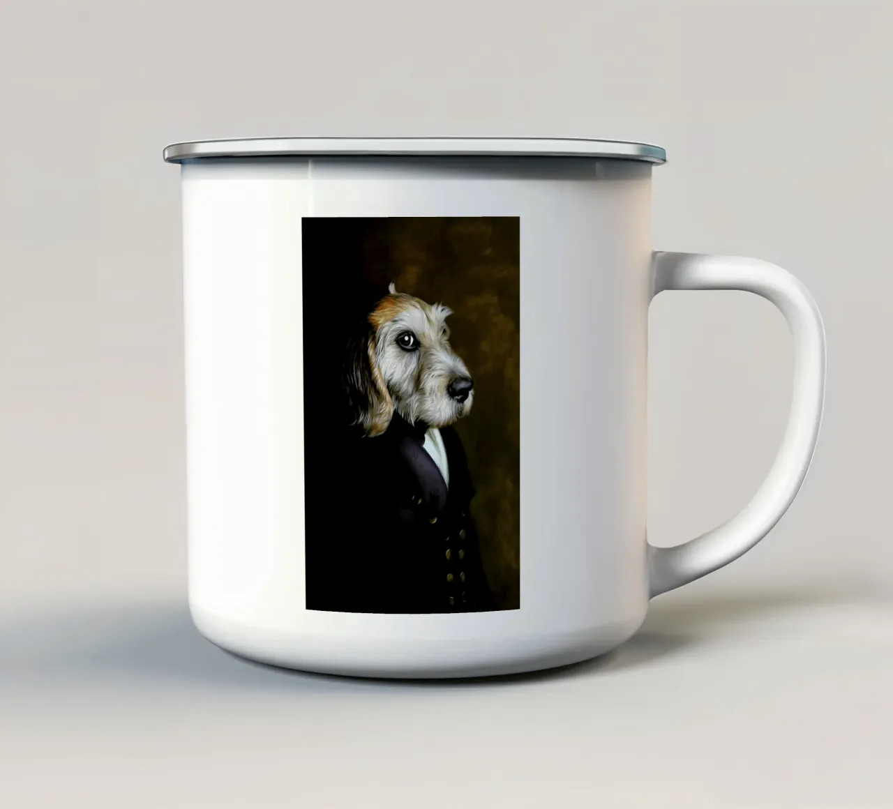 Gump tazza in smalto da Tein Lucasson