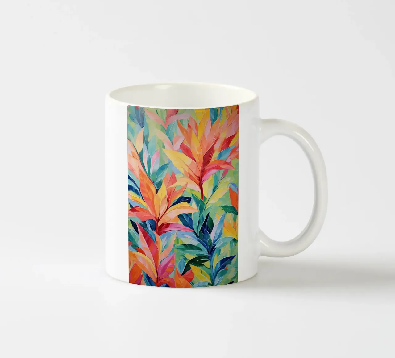 Botanica colorata tazza in ceramica da Imagine