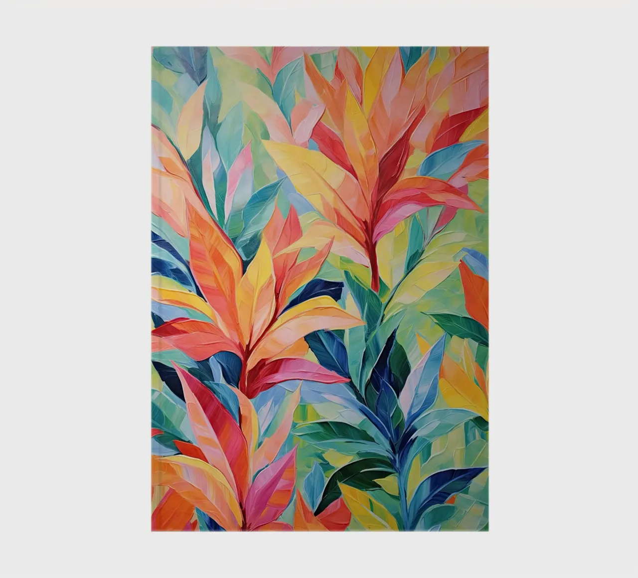 Colourful botanical notebook by Imagine