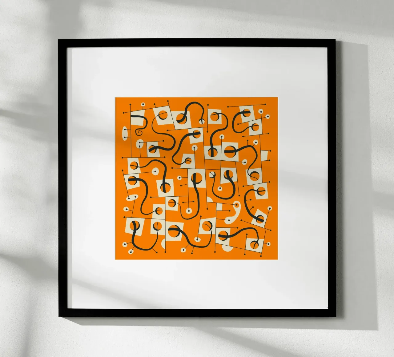 CASA COMPLETA poster con telaio in plastica da Jazzberry Blue