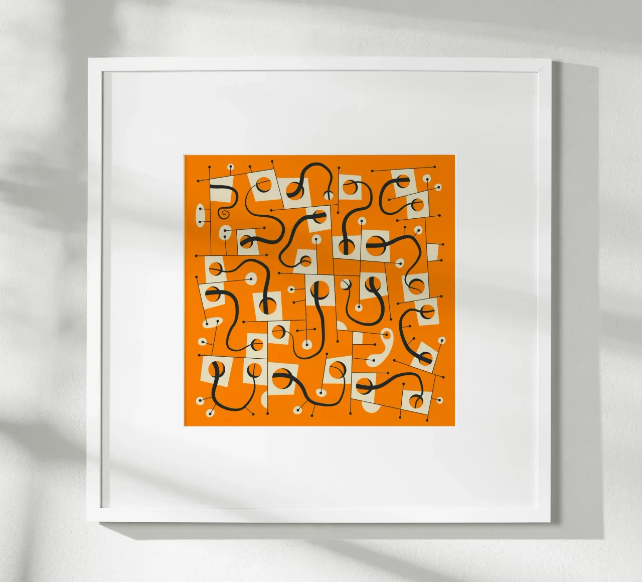 CASA COMPLETA poster con telaio in plastica da Jazzberry Blue