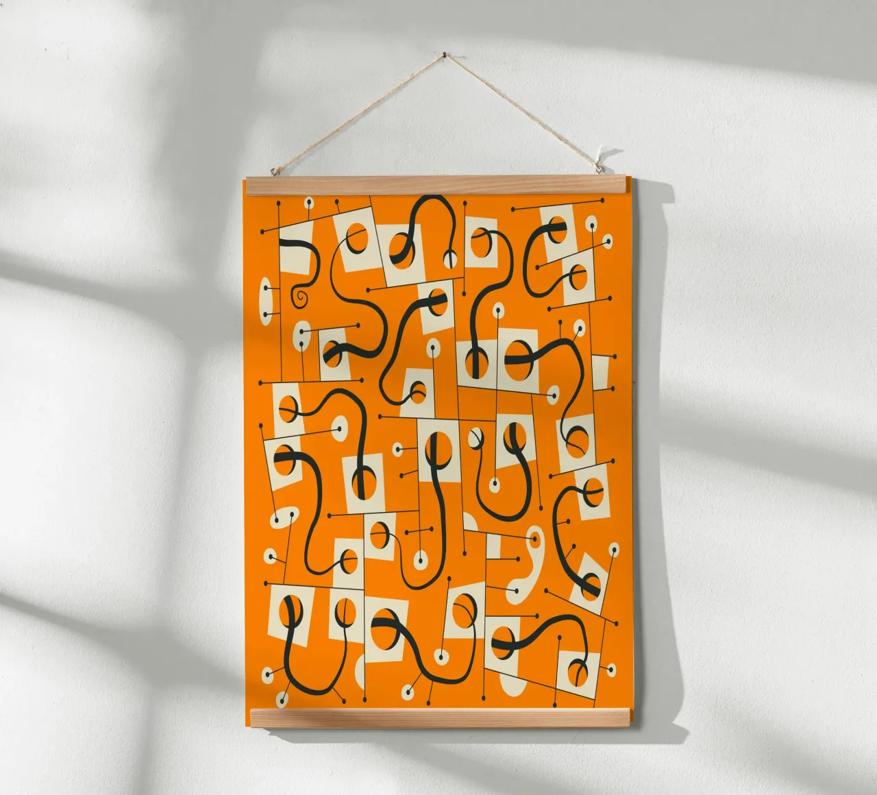 CASA COMPLETA poster con telaio in plastica da Jazzberry Blue
