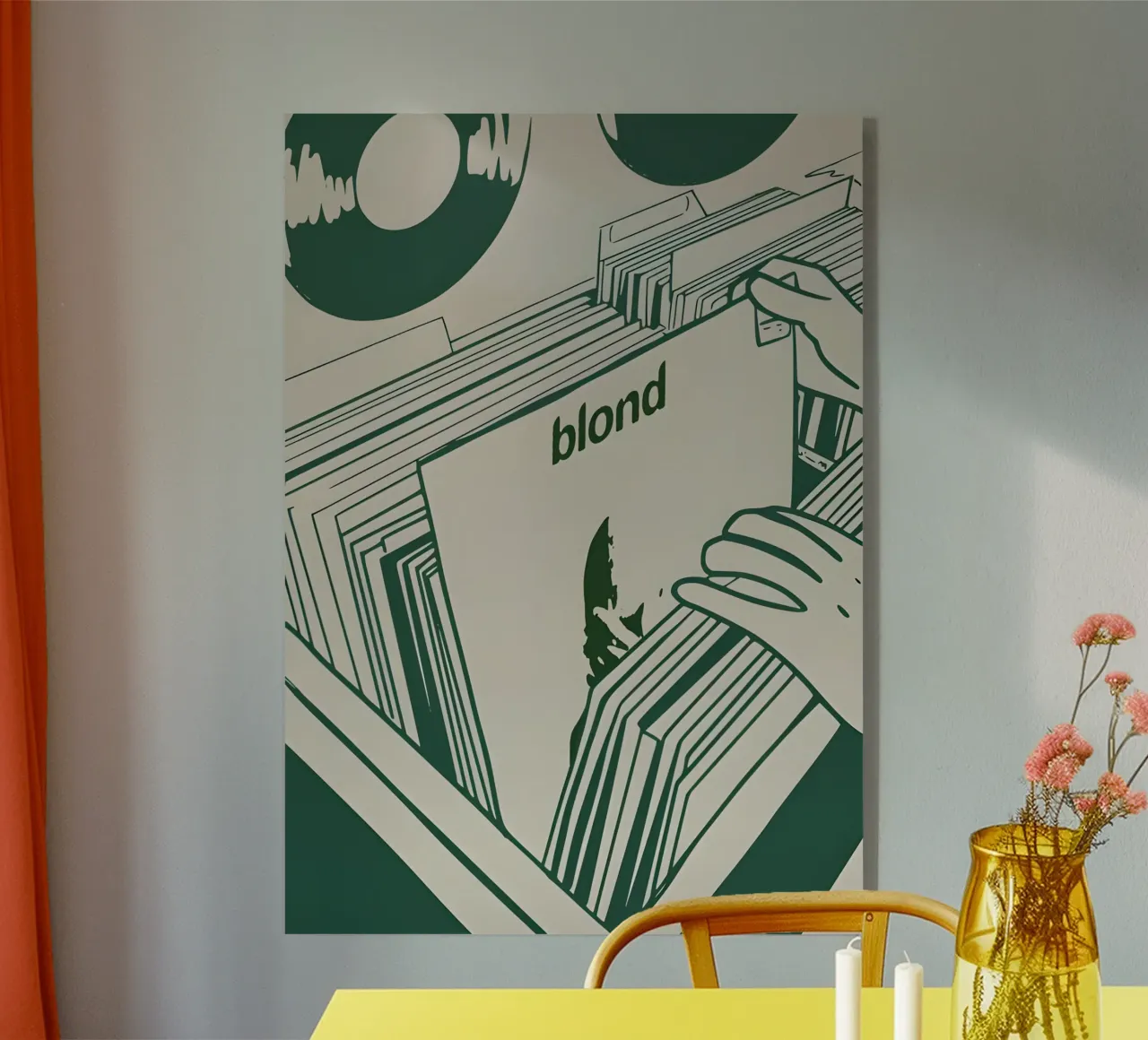 Blond Frank Ocean plexiglass da Attaboy Dsgn