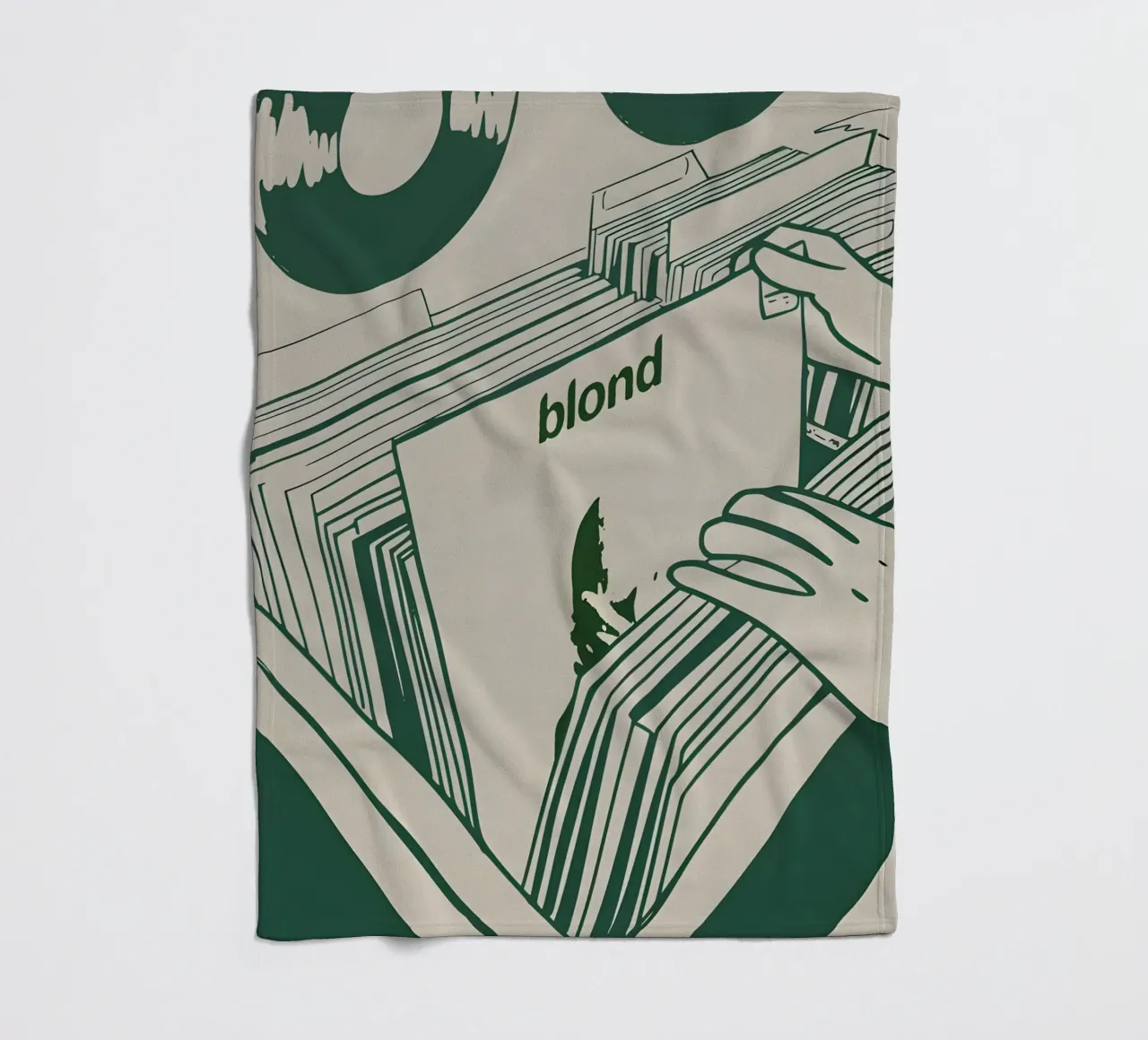 Blond Frank Ocean coperta in pile da Attaboy Dsgn