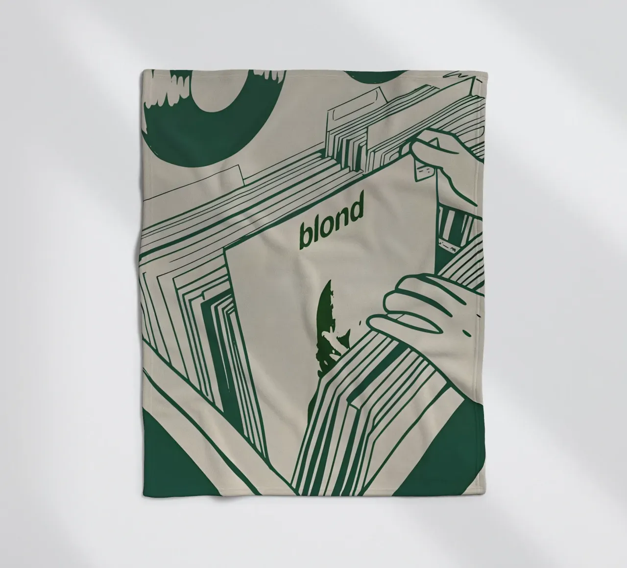 Blond Frank Ocean coperta in pile da Attaboy Dsgn