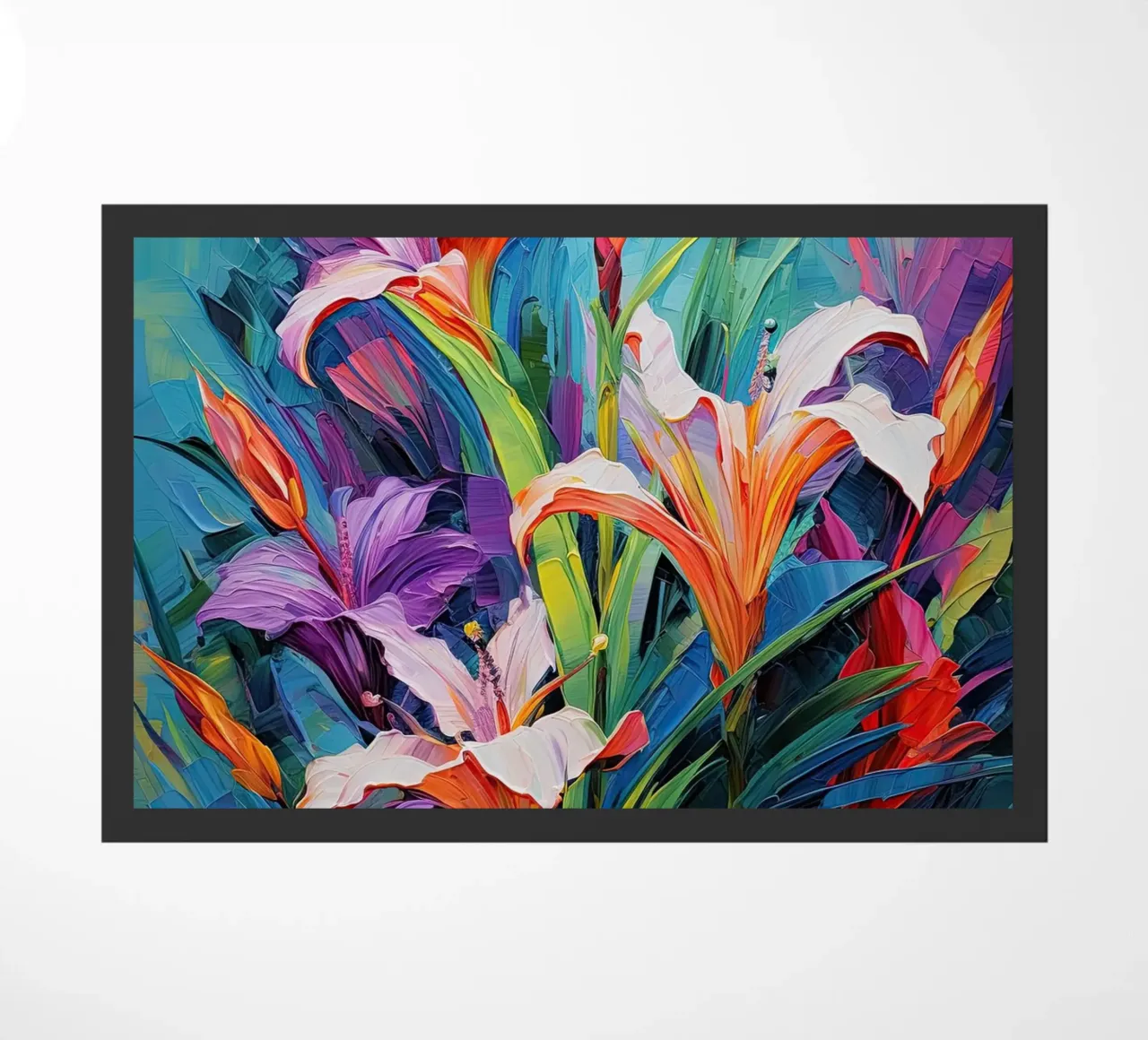 Fiori viola zerbino da Imagine