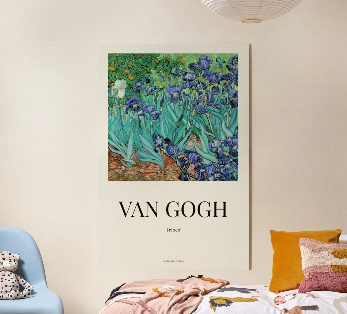 van Gogh - Irises plexiglass da ARTOTHEK