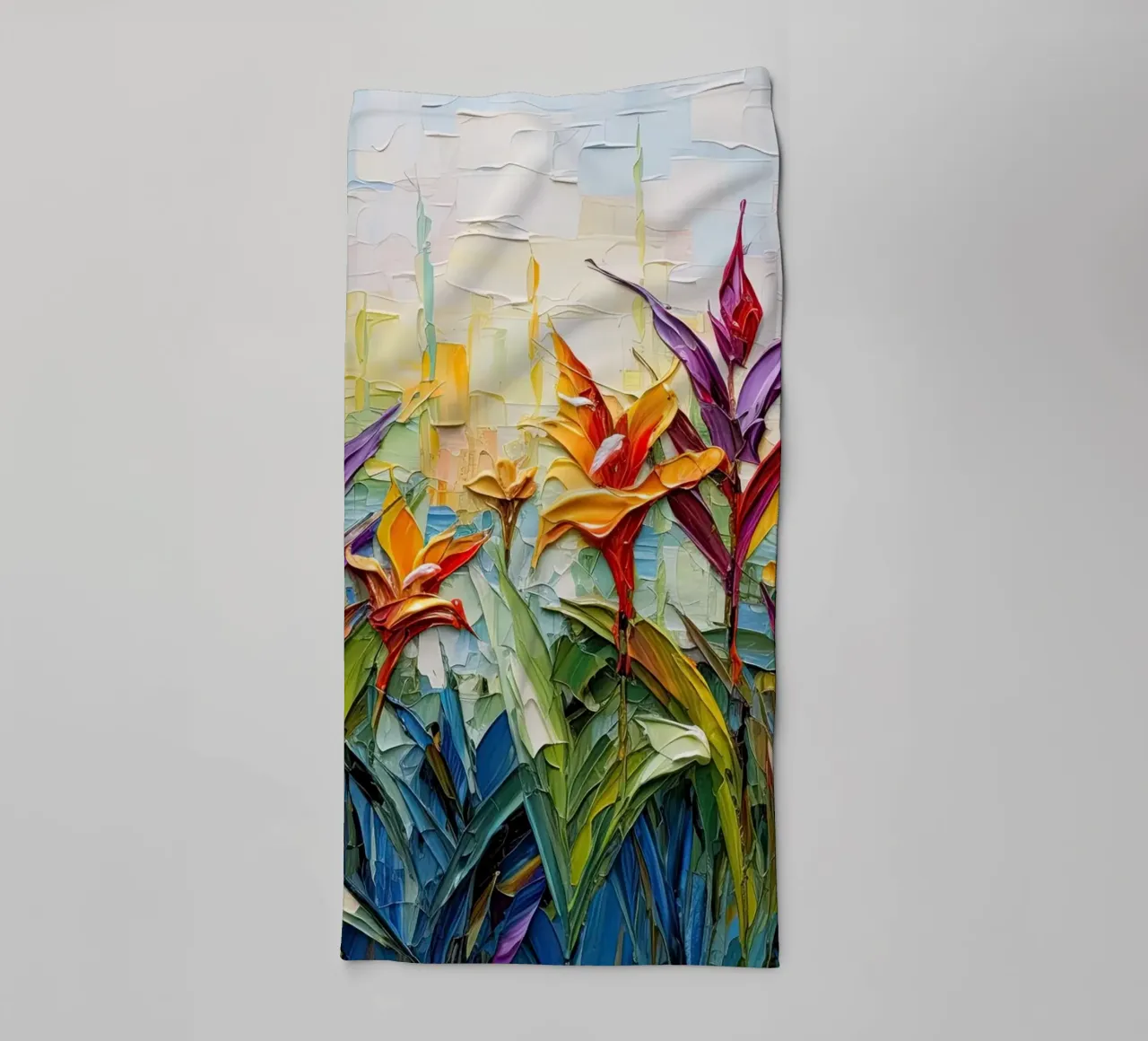 Fiori colorati asciugamano da bagno da Imagine