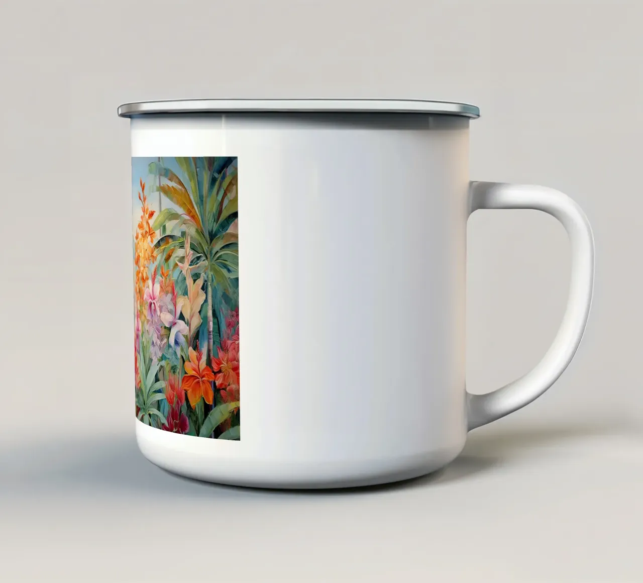 Arte da parete di Imagine tazza in smalto da Imagine