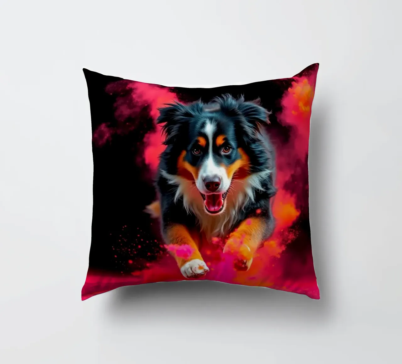 Le bouvier bernois coloré #185 coussin de Yumis.Beargang.and.Me