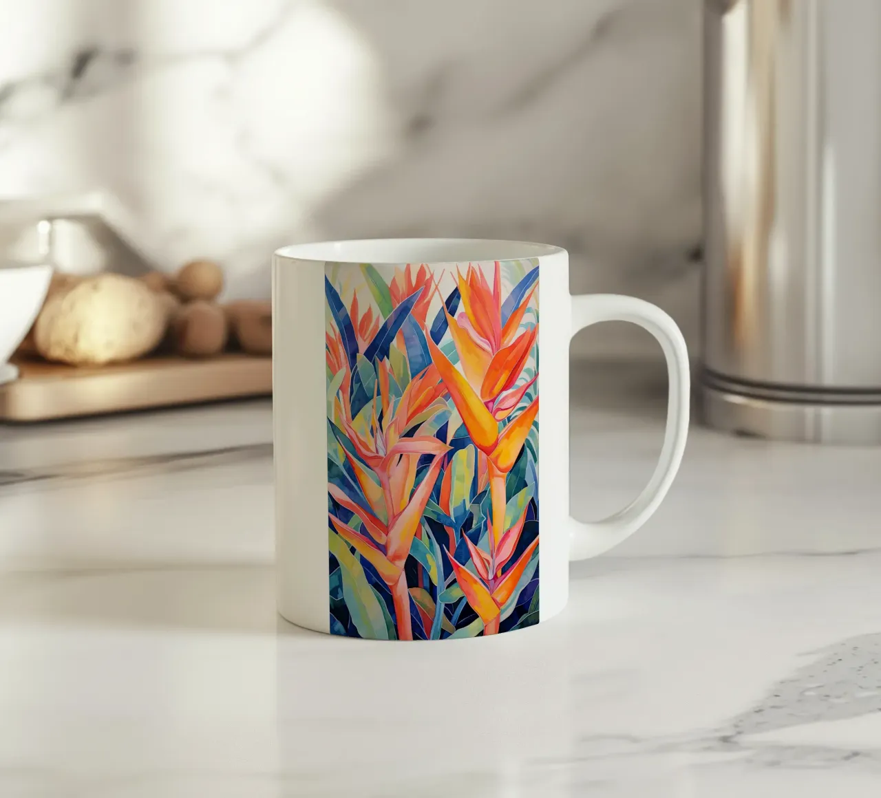 Giungla colorata tazza in ceramica da Imagine