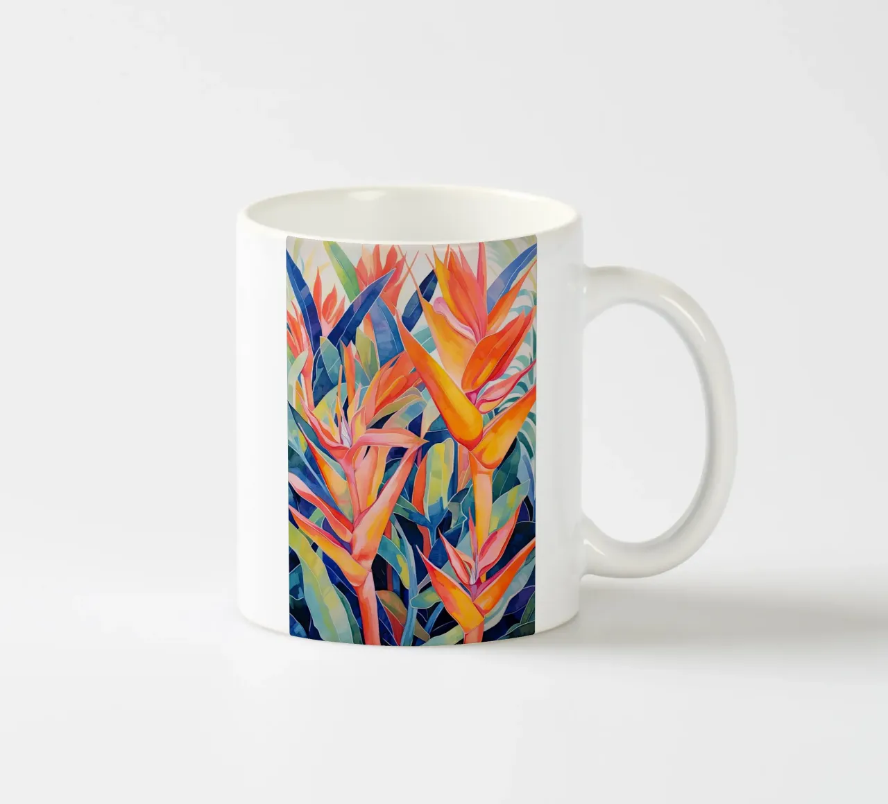Giungla colorata tazza in ceramica da Imagine