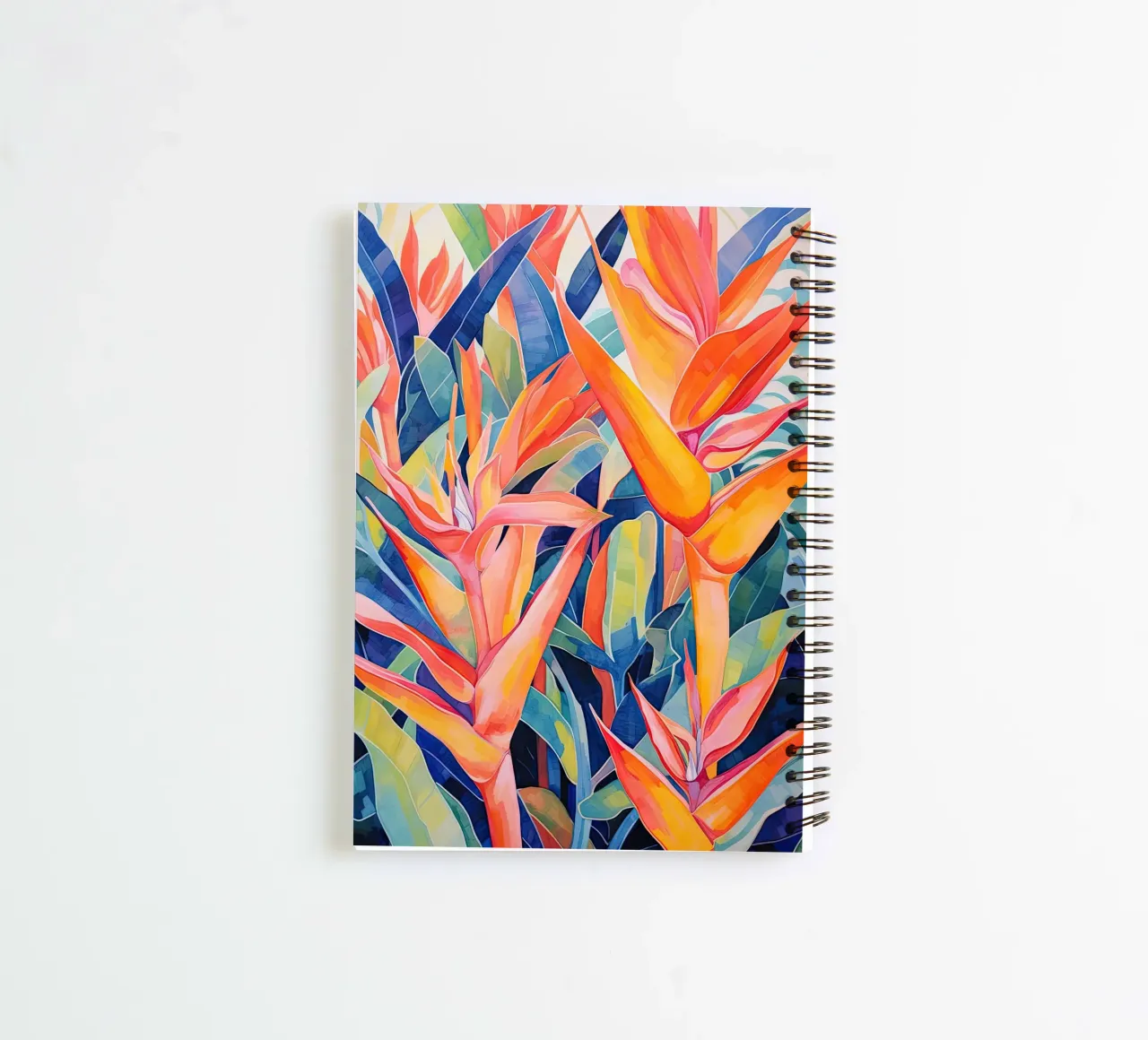 Colourful jungle spiral notebook by Imagine